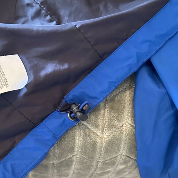 Columbia Ski Windbreaker Omni-Tech Jacket Zip Up Womens XL Snow Winter Fall Blue - Picture 7 of 10